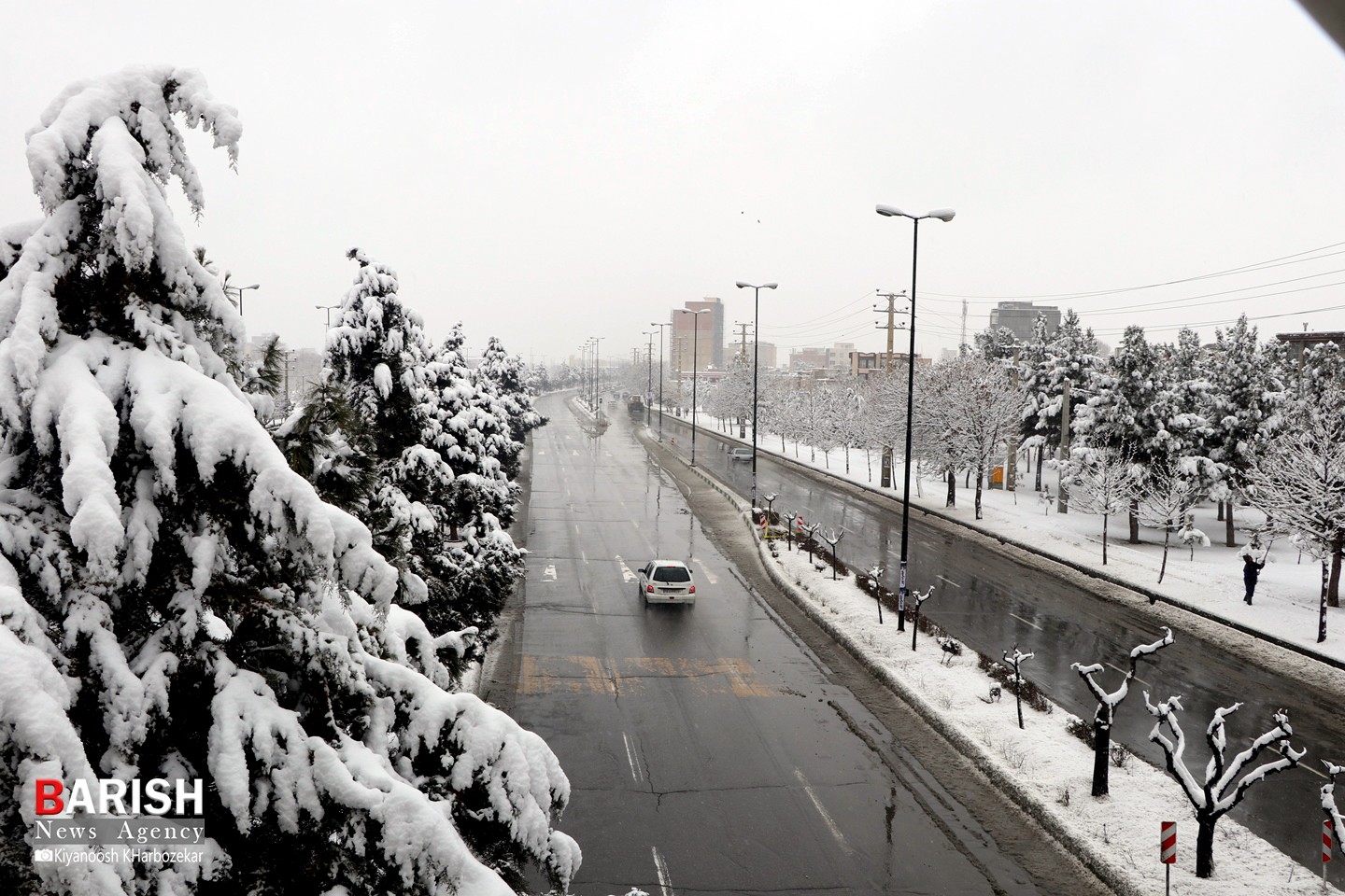 ارومیه سفید پوش شد