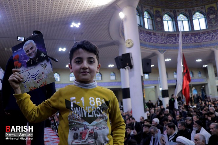 مجلس یادبود و گرامیداشت سردار سپهبد سردار سلیمانی در مصلای بزرگ ارومیه