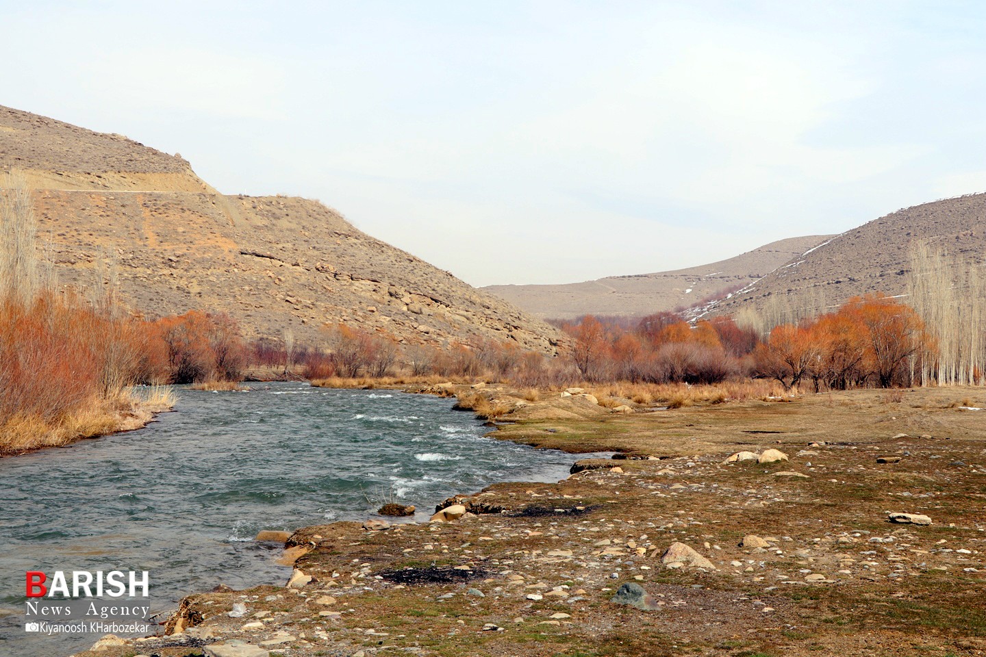 طبیعت بی نظیر اطراف بند ارومیه