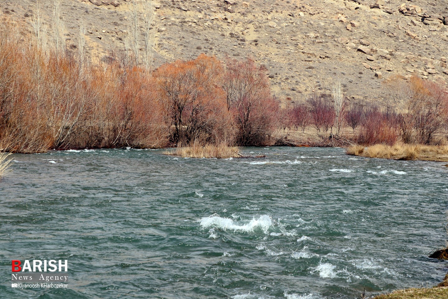 طبیعت بی نظیر اطراف بند ارومیه