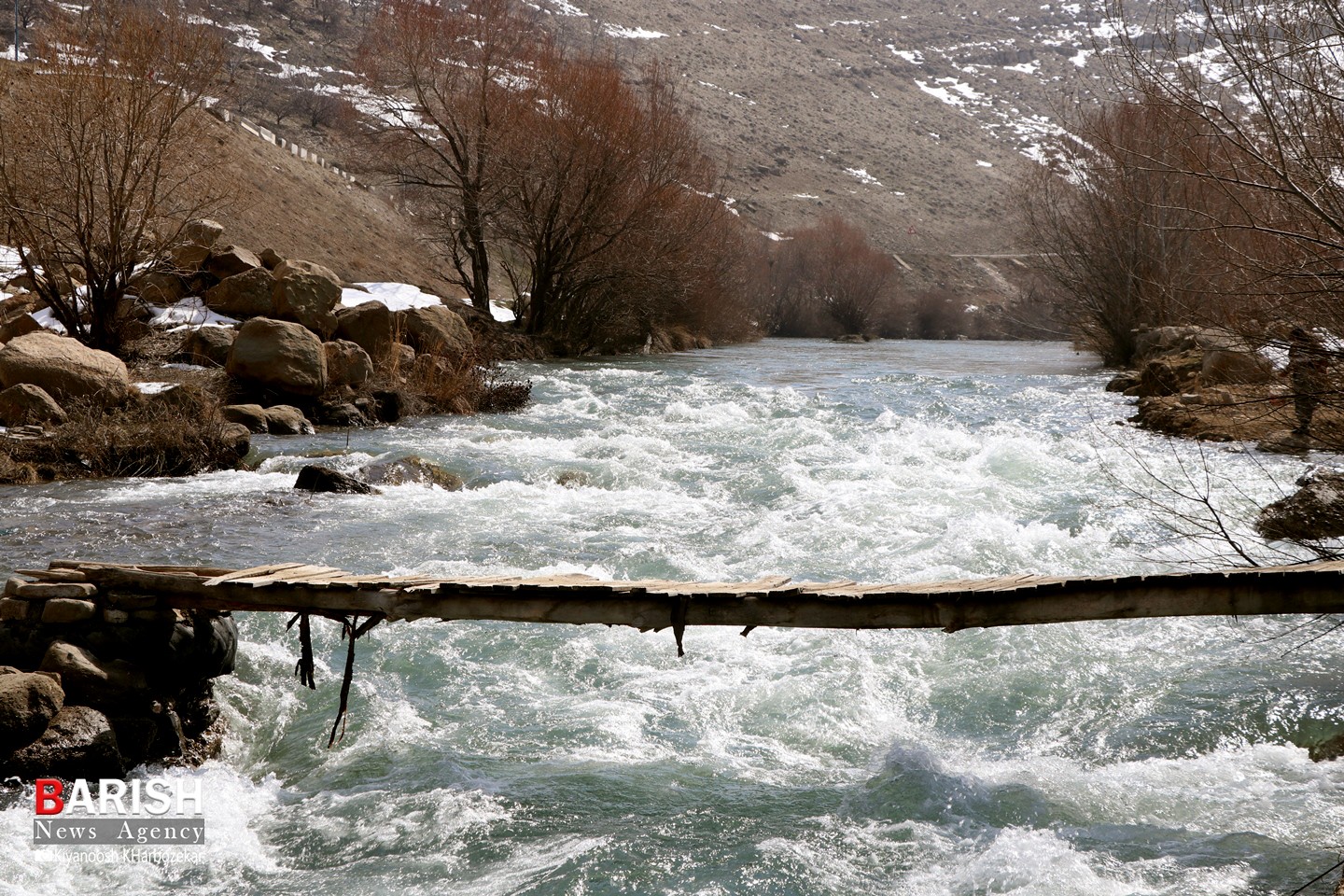 طبیعت بی نظیر اطراف بند ارومیه