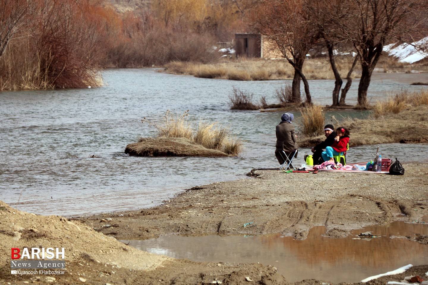 طبیعت بی نظیر اطراف بند ارومیه