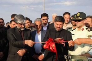افتتاح بخشی از تقاطع چهار سطحه آذربایجان ارومیه