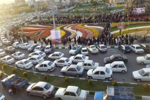 جشنواره گل ها در ارومیه برگزار شد