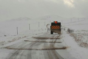 ذخیره سازی ماسه و نمک در ۱۹ انبار برای راهداری زمستانی