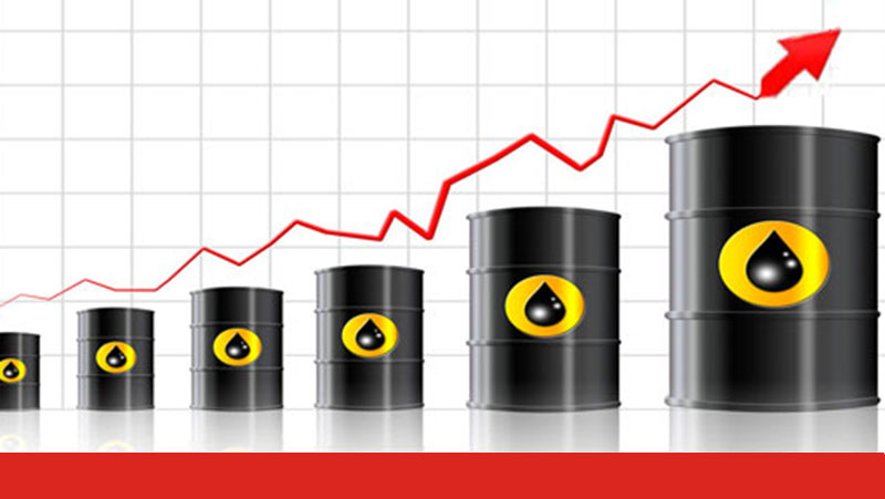 قیمت نفت بالا رفت